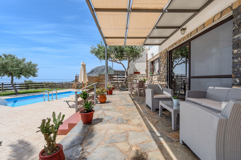 Balcony 4, Souda Bay Cottage, Crete
