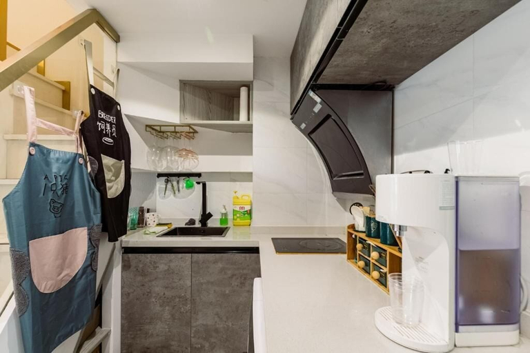 Private kitchen 4, Shanghai Stylish Loft with 2B, Shanghai