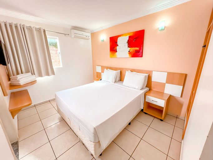 Bedroom 2, DiRoma Fiori - Direto com o Grupo DiRoma - acesso ao Acqua Park com café da manhã, Caldas Novas