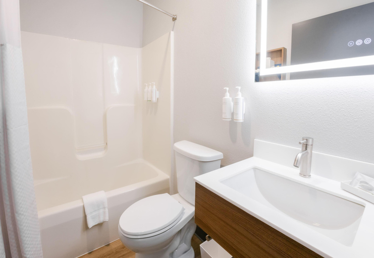 Bathroom 5, Microtel Inn & Suites by Wyndham Wellsville, Allegany
