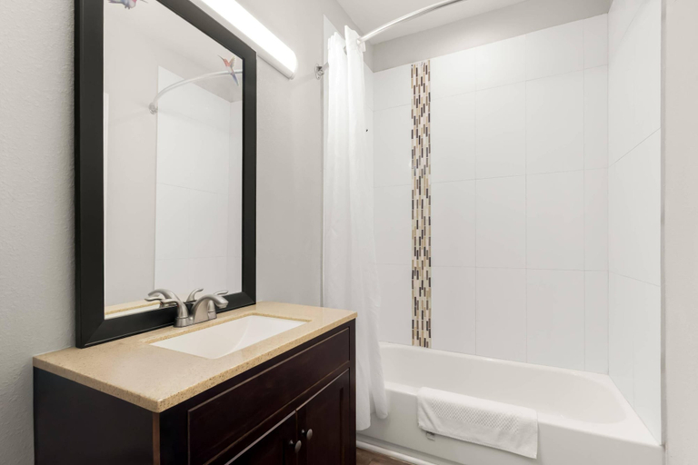 Bathroom 3, Suburban Studios Ridgecrest near China Lake Naval Station, Kern