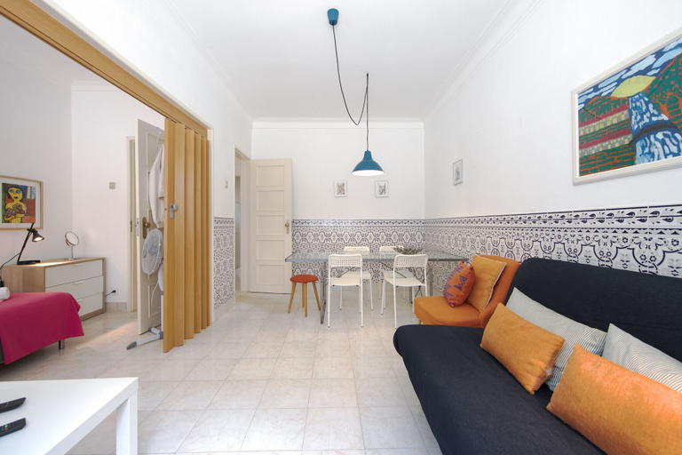 Living area 4, Alameda Typical by Homing, Lisbon