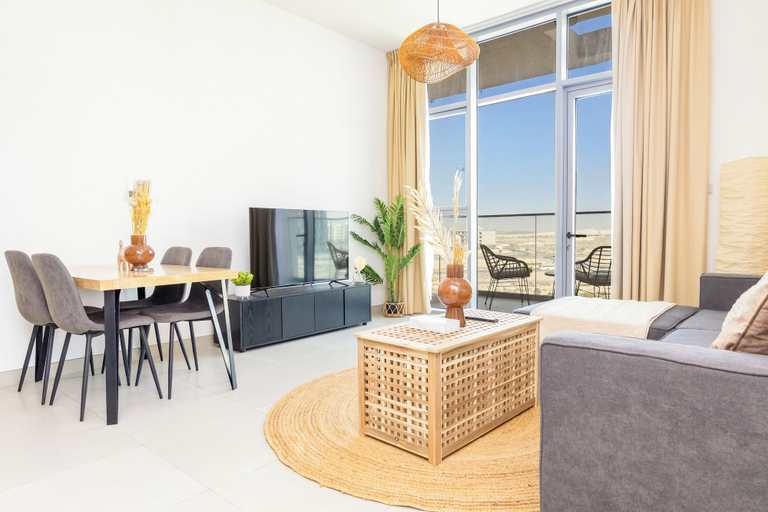 Living area 2, Bloomfields 1br Elegant Escape Pulse, Dubai