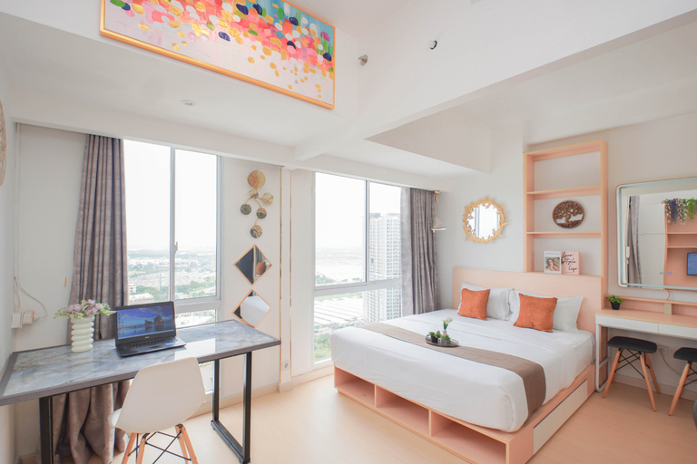 Bedroom 3, Big Studio Apartment at Tokyo Riverside PIK 2 By Travelio, Tangerang