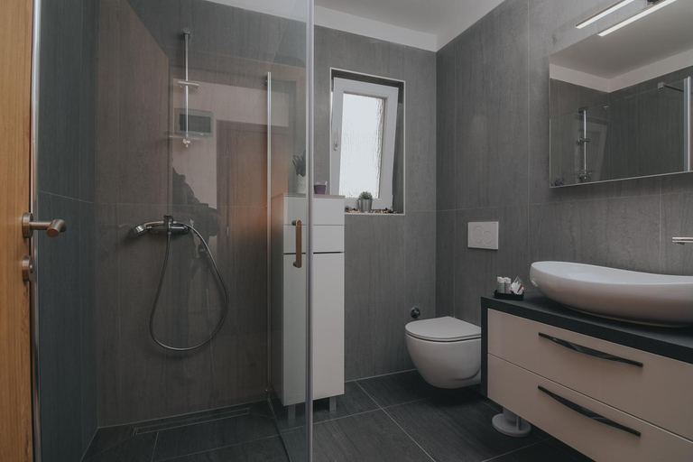 Bathroom 3, Beachfront Apartments Tolo with Pool, Novalja