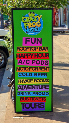 Miscellaneous 3, Crazy Frog Hostel, Siem Reap
