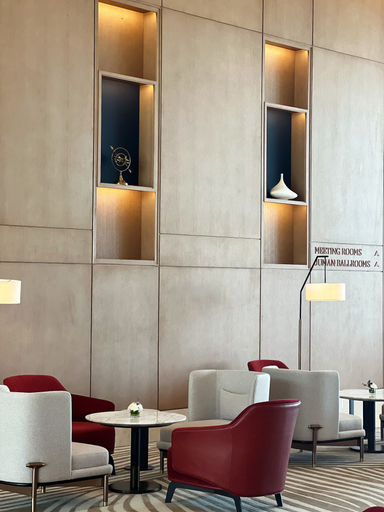 Lobby sitting area, Tivoli LA VIE Muscat Hotel & Residences, Seeb