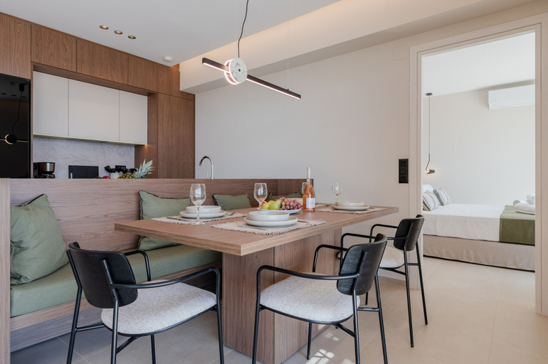 In-room dining 3, Filade Luxury Villa 1, Crete