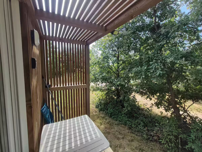 View from room 4, Studnature Dunes, Tarn-et-Garonne
