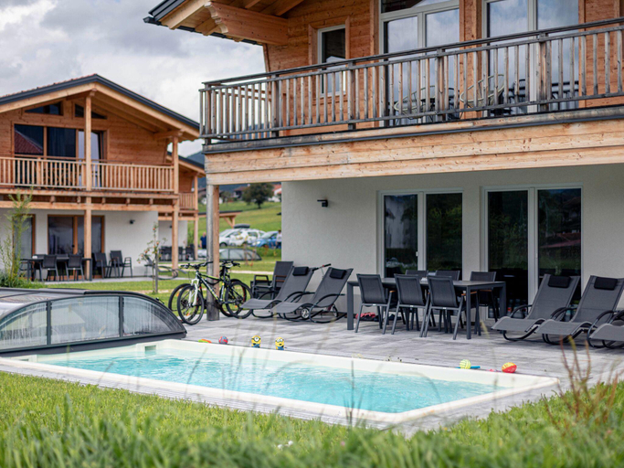 Sport & Beauty 2, Inzell Chalets with private pool, Traunstein