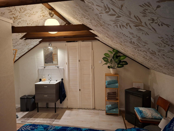 Bedroom, Ferienwohnung 'Fruhauf' im Sudharz OT Uftrungen, Mansfeld-Südharz