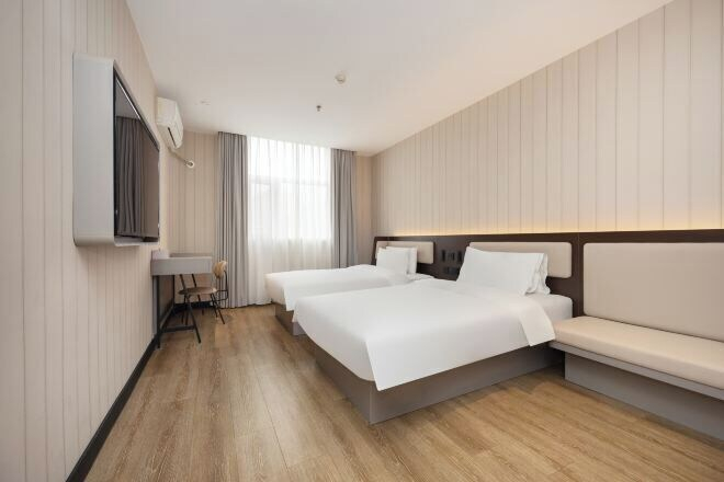 Bedroom 4, HanTing Hotel (Shanghai Jing'an Daning Park), Shanghai