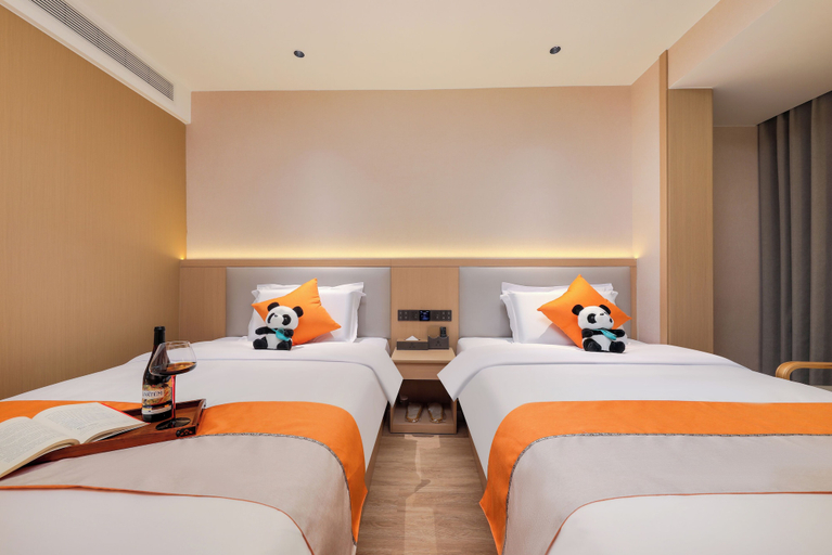 Living area, Fengyin Tianjiao Cinema Hotel, Chengdu