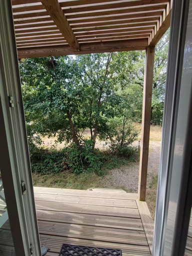 View from room 3, Studnature Dunes, Tarn-et-Garonne
