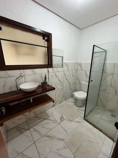 Bathroom 3, Pousada Canto das Cachoeiras, Palmeiras
