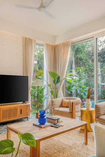 Living area 3, Vida Pacifica Villa, North Goa