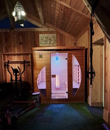 Sauna, L'Anagramme, chambres et table d'hôtes, naturistes ou non !, Allier