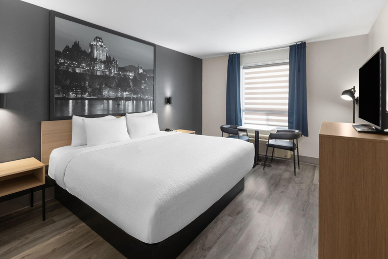 Bedroom 4, Super 8 by Wyndham Quebec City, Communauté-Urbaine-de-Québec