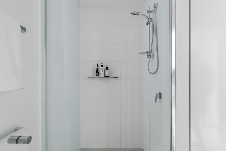 Bathroom 3, Sleek 2BRM Apartment at Aqua Newstead, Newstead