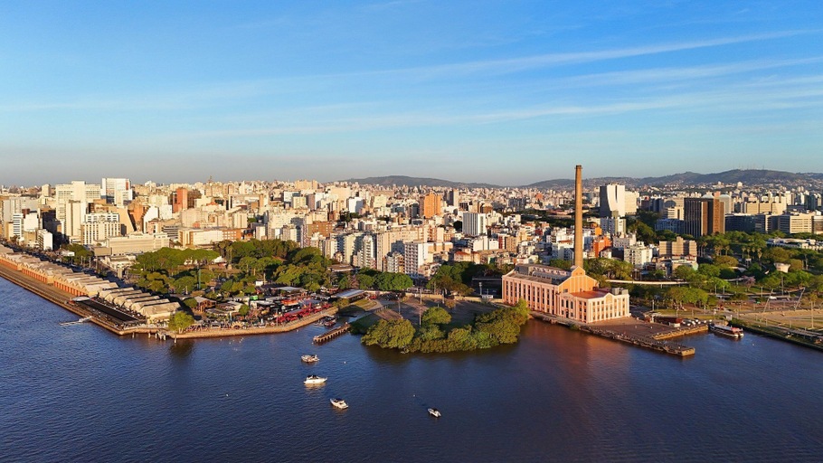 Exterior & Views 2, Xtay Porto Alegre Cais Rooftop, Porto Alegre