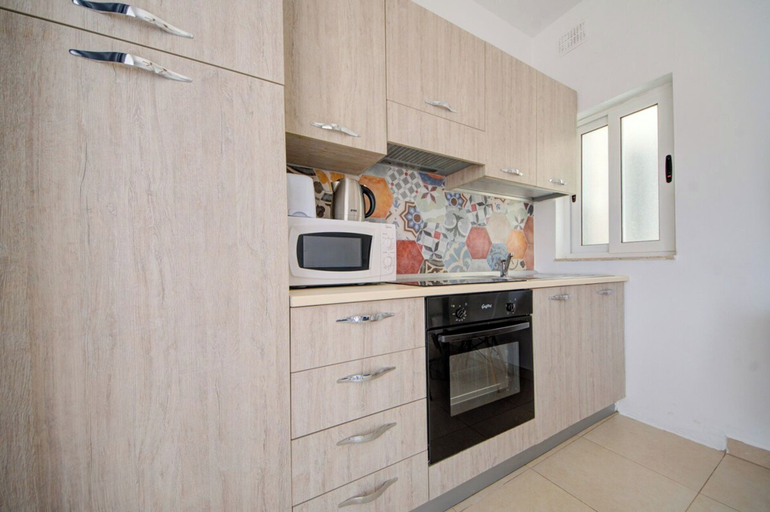 Private kitchen, Off The Strand Gzira Top Floor Apartment