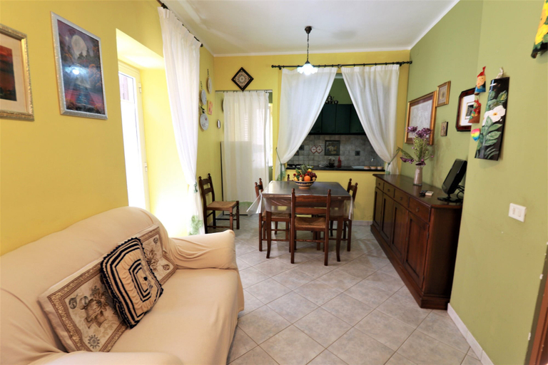 Living area, cefalu in summer, Palermo