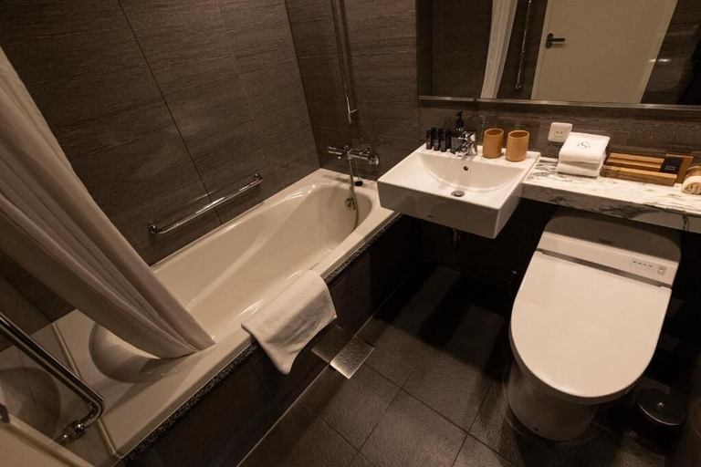 Bathroom 5, AUBERGE de SENVIE, Sakurai