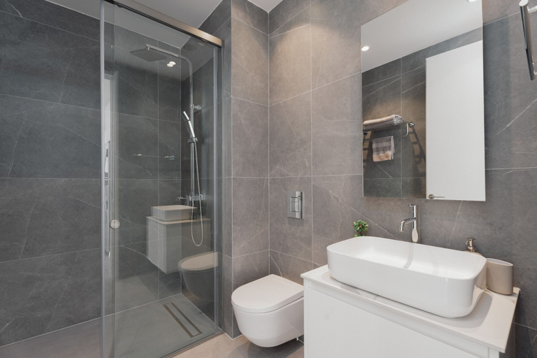Bathroom, Protaras Eden Seaview Suite