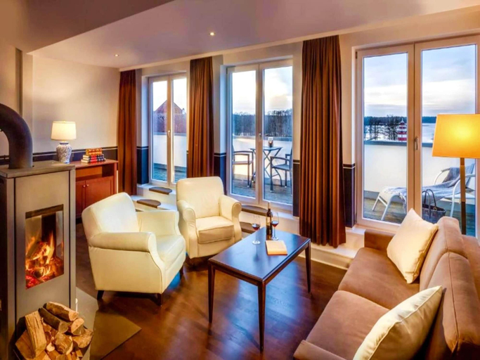 Living room 2, Sunday Resort Hafendorf Suite, Ostprignitz-Ruppin