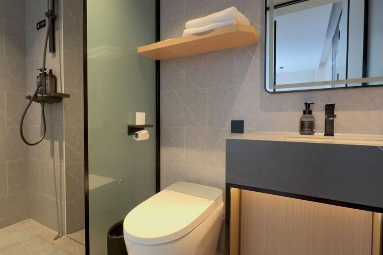Bathroom 3, Crystal Haolaideng Hotel, Zhangjiajie