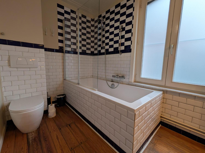 Bathroom 3, Scenic villa in Borgloon with garden, Limburg