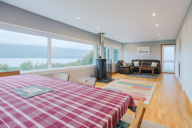 Bedroom, The Overscaig House Hotel, Highland