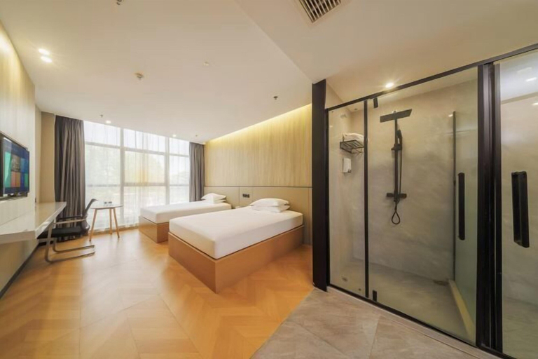 Bedroom 3, Yijia Business Hotel, Taizhou