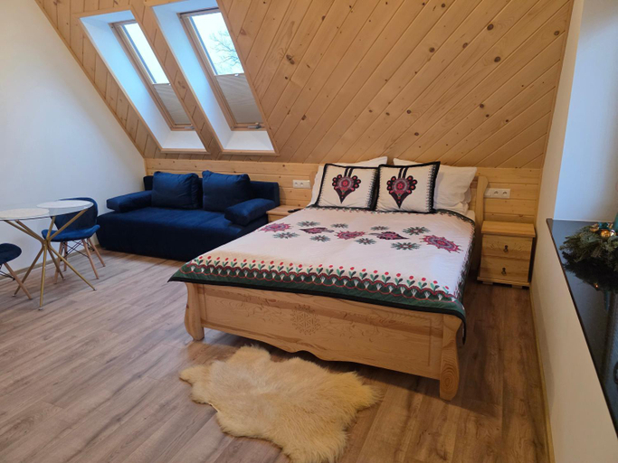 Bedroom 2, Pokoje Apartamenty Samo Centrum Zakopane ,,Willa Kasztelanka", Tatra