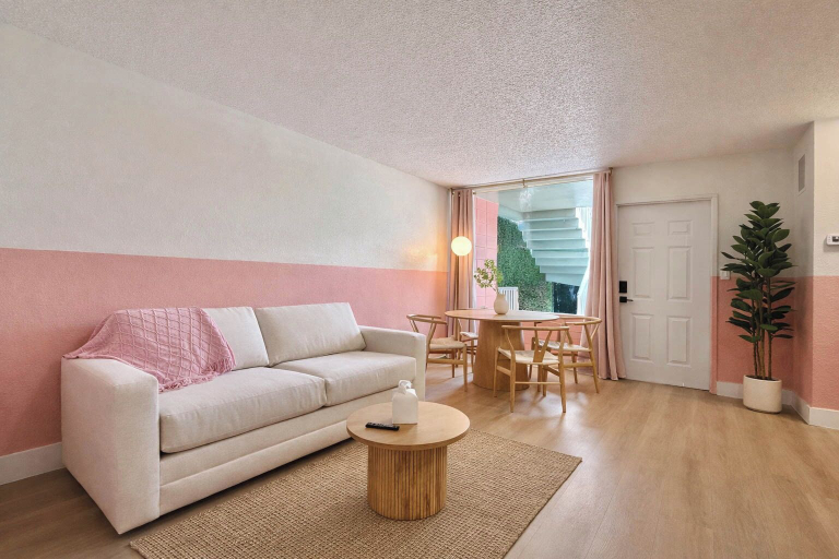 Living area 2, Abode Beach House, Pinellas