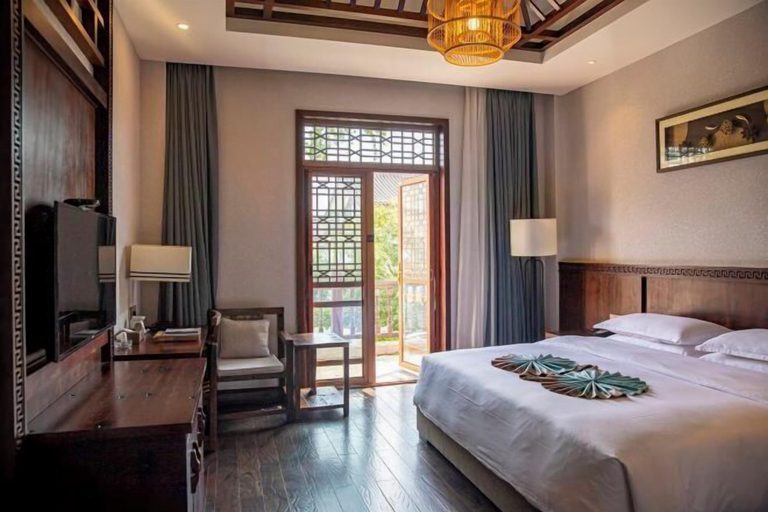 Bedroom 3, Yangshan Lake Yuyao Inn, Yueyang
