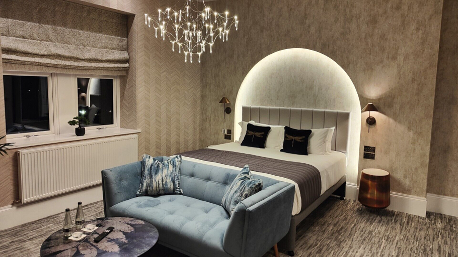 Bedroom 3, Hunday Manor Country House Hotel, Cumbria