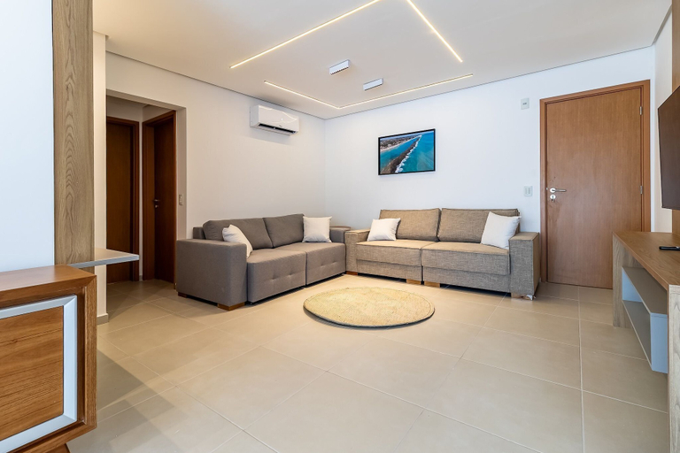 Living area 3, APTO 4 Suítes | Espaçoso | Varanda Gourmet | San Martin | Destino BSM 303A, Barra de São Miguel