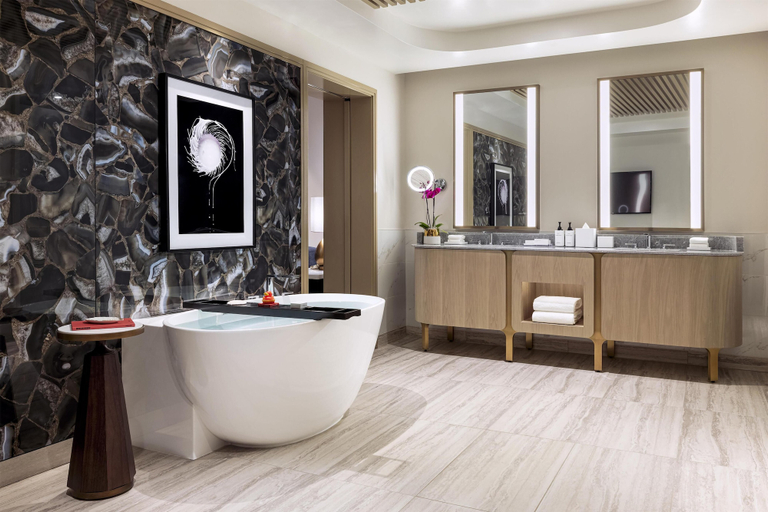 Bathroom 5, Conrad Las Vegas at Resorts World, Clark