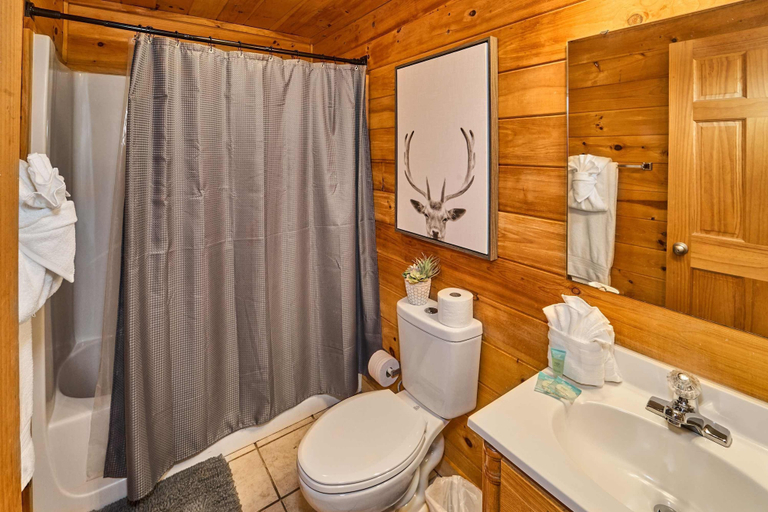 Room 4, Fun Pigeon Forge Cabin Hot Tub Games, Sevier