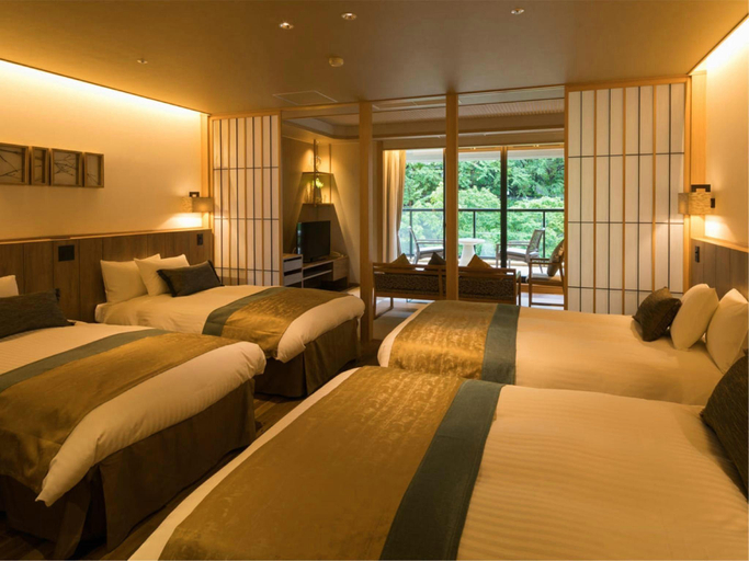 Bedroom 3, Minakami Hotel Juraku, Minakami