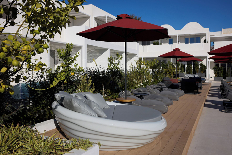 Terrace/patio 4, Santorini Heart Hotel & Spa, South Aegean