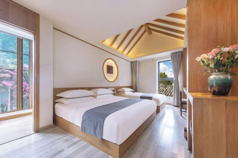 Bedroom 3, Rulai Yunshui Inn, Baoshan