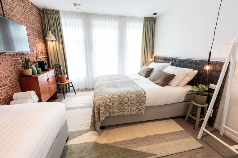 Bedroom 3, Hotel Dwars, Amsterdam