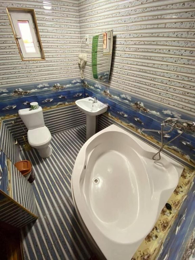 Bathroom 3, Hotel Rahmon, Samarkand