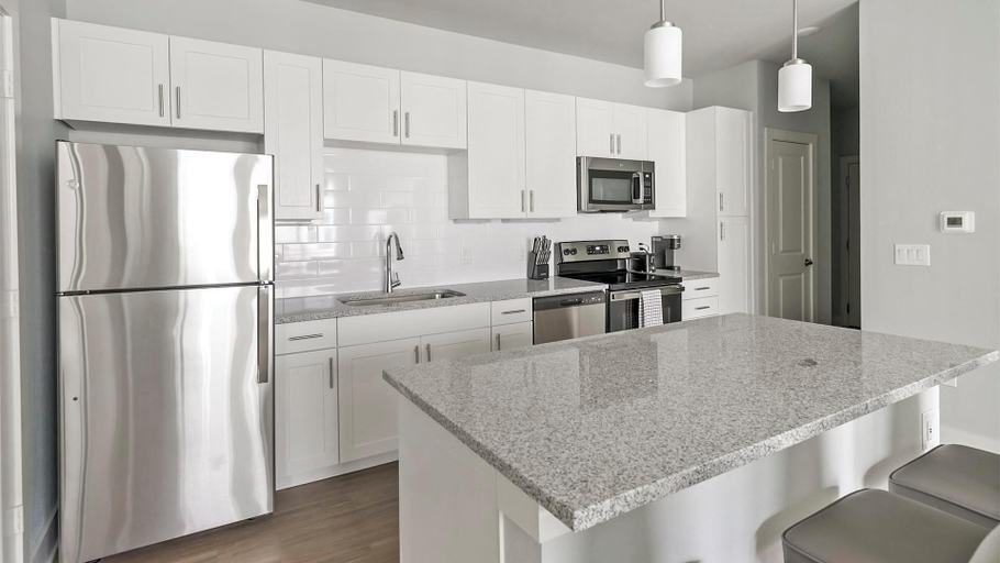 Private kitchen 3, Landing Furnished Apartments - Conroe, TX, Montgomery