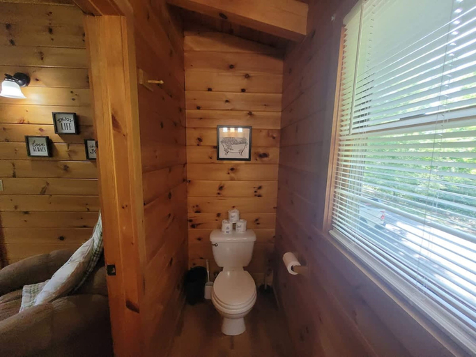 Room 5, View Private Log Cabin Fireplace Hot tub RELAX, Sevier