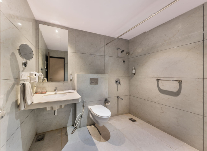 Bathroom 4, Lords Eco Inn Dahej, Bharuch