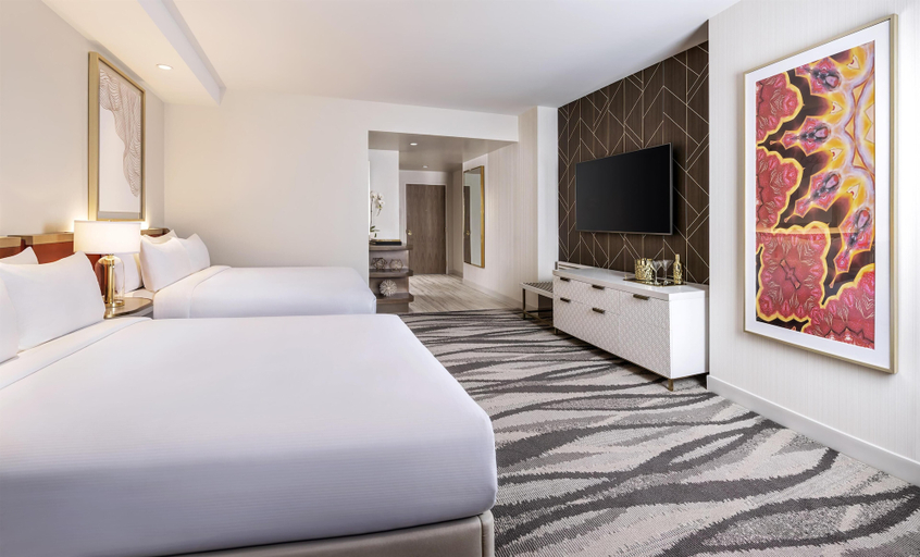 Bedroom 3, Conrad Las Vegas at Resorts World, Clark