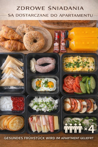 Food & Drinks 5, FARO Apartamenty Kasprowicza 20 BASEN w cenie SCHWIMMBAD im Preis, Kołobrzeg